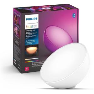 Philips Hue Bloom Smart Table Lamp, White – White and Color Ambiance LED Color-Changing Light – 1 Pack – Control with Hue App – Works with Alexa, Google Assistant, and Apple Homekit(Go)