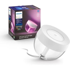 Philips Hue Iris Smart LED Table Lamp, White – White and Color Ambiance – 1 Pack – Control with Hue App – Works with Alexa, Google Assistant, and Apple Homekit(White)