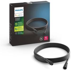 Philips Hue Outdoor 8-Foot Cable and T Connector – Connect Your Hue Outdoor Low Voltage Lights – 1 Pack – Requires Hue Bridge – Weatherproof(Extension)