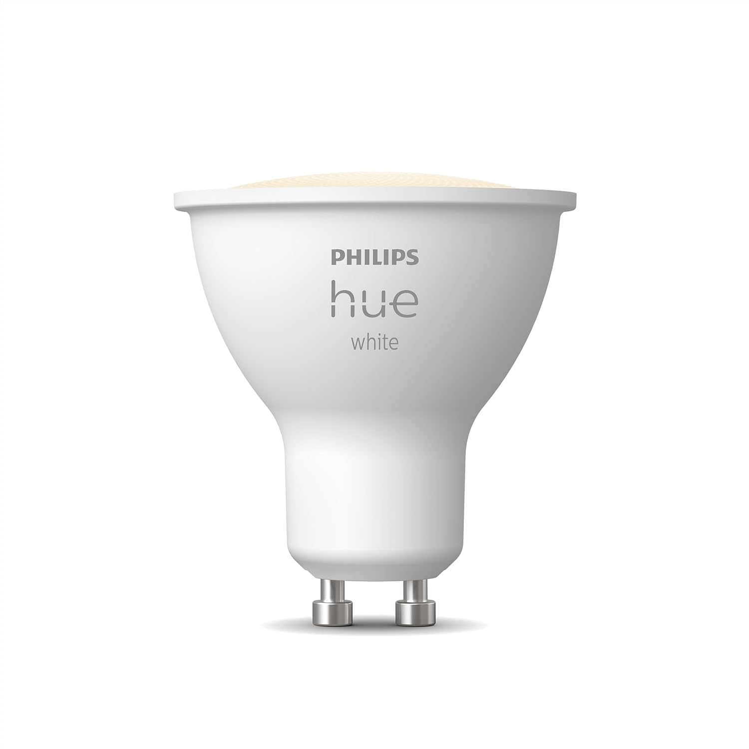 imagePhilips Hue White Ambiance 2Pack LED Smart GU10 Bulb Bluetooth amp Zigbee Compatible Hue Hub Optional Voice Activated with AlexaWhite