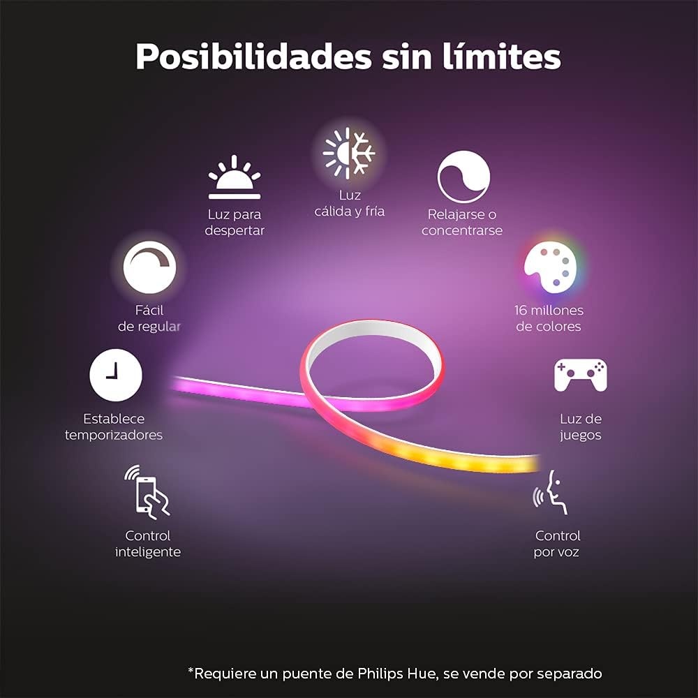 image:imagePhilips Hue 65 Smart LED TV Backlight White and Color Ambiance amp Gradient Signe Floor Lamp Compatible with Alexa Apple Homekit and Google Assistant Bluetooth Compatible