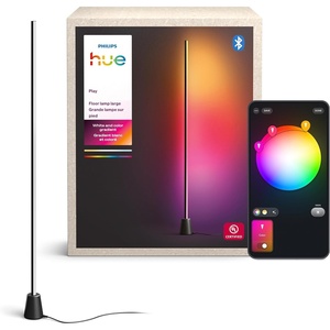 Philips Hue Play Floor Lamp, RGBWWIC LED, 53”, White Ambiance, Multicolor Gradients, Smart Lighting, Alexa, Google Home, Apple Home, TV Sync Requires Hue Bridge and Sync Box (Both Sold Separately)