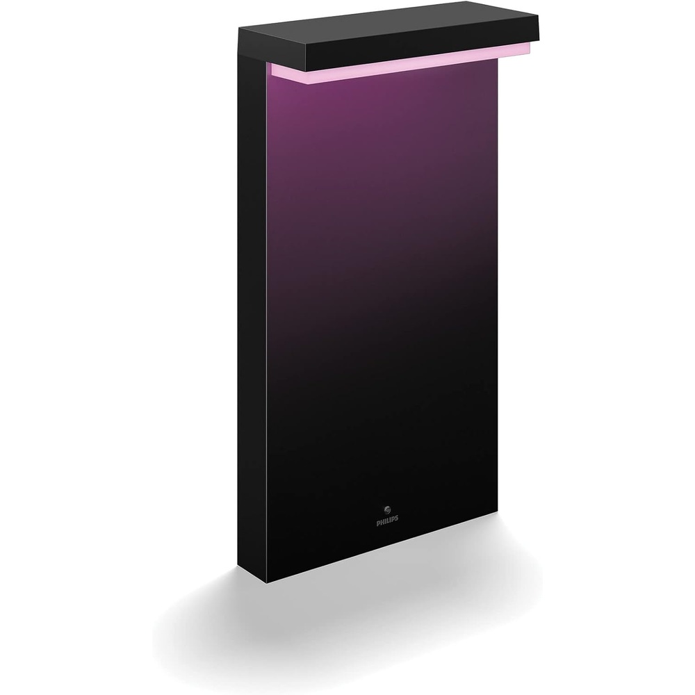 image:imagePhilips Hue Nyro White amp Colour Ambiance LED Smart Outdoor Pedestal Black Compatible with Alexa Google Assistant and Apple HomeKit915005841601