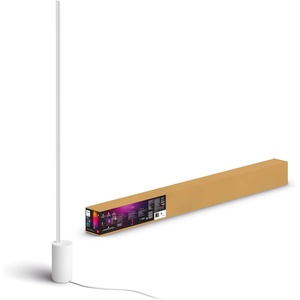 Philips Hue Gradient Signe Floor Lamp White 1800 lm, 16 Million Colours and Colour Gradients, Dimmable, Controllable via App, Compatible with Amazon Alexa (Echo, Echo Dot)(White)